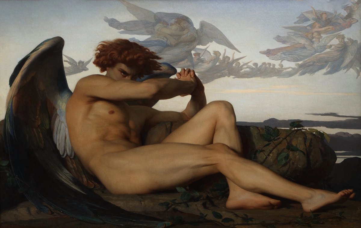 Den faldne engel — Alexandre Cabanel