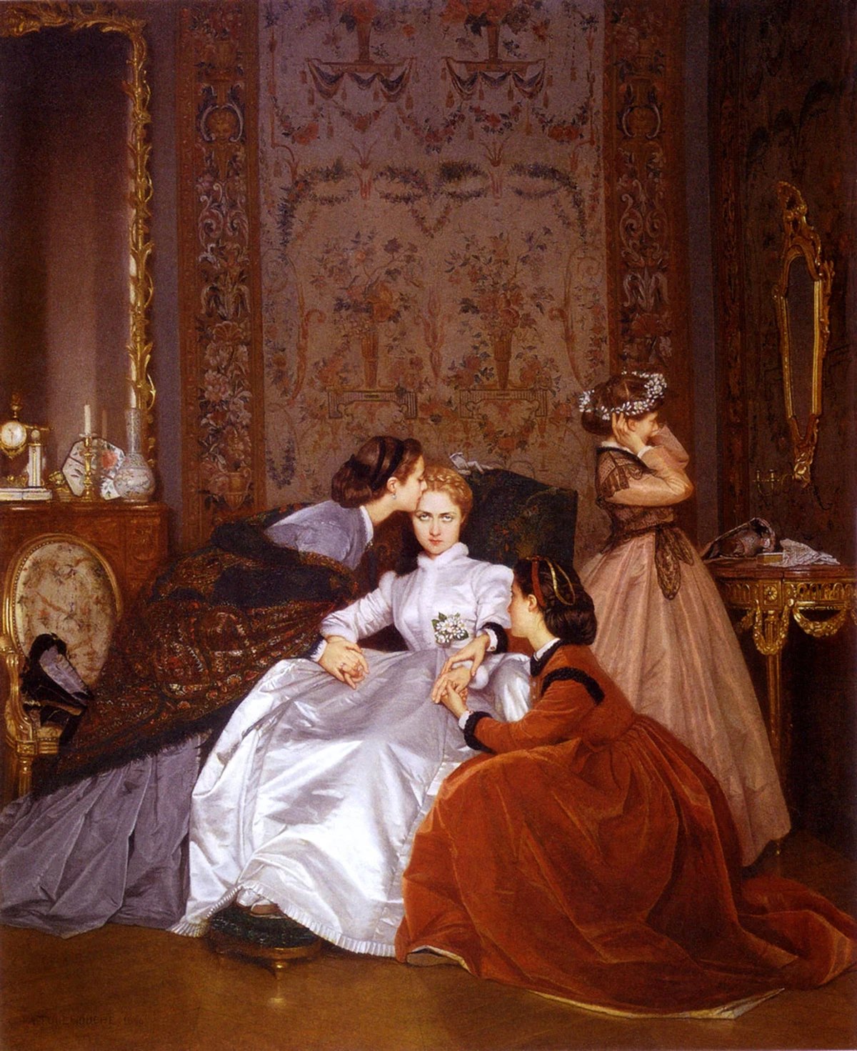 The Reluctant Bride — Auguste Toulmouche